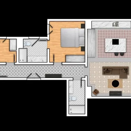 Apartment Canela Homes Midterm Casp Gym&pool *